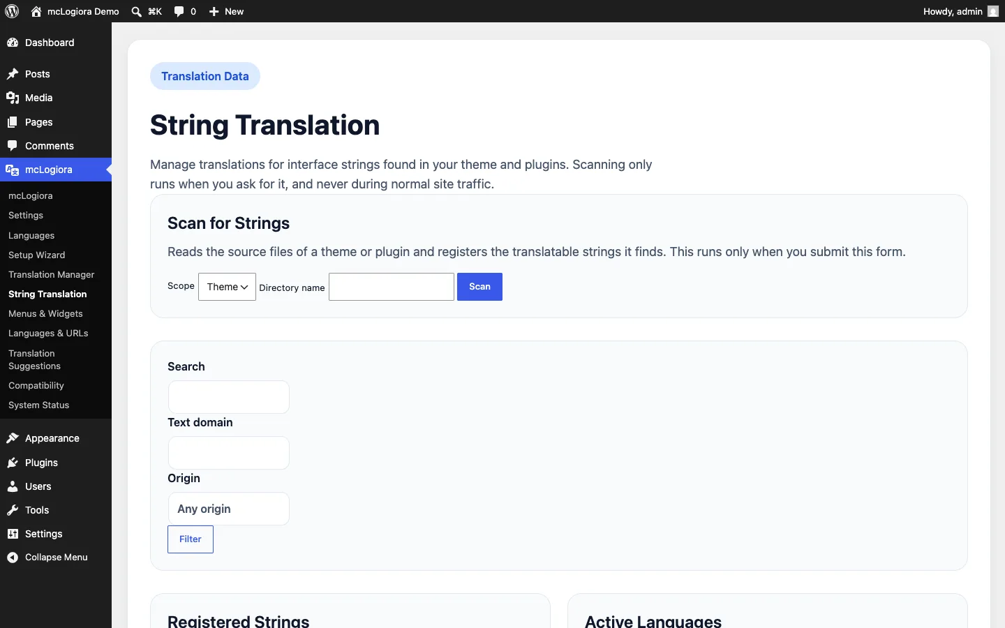 mcLogiora String Translation